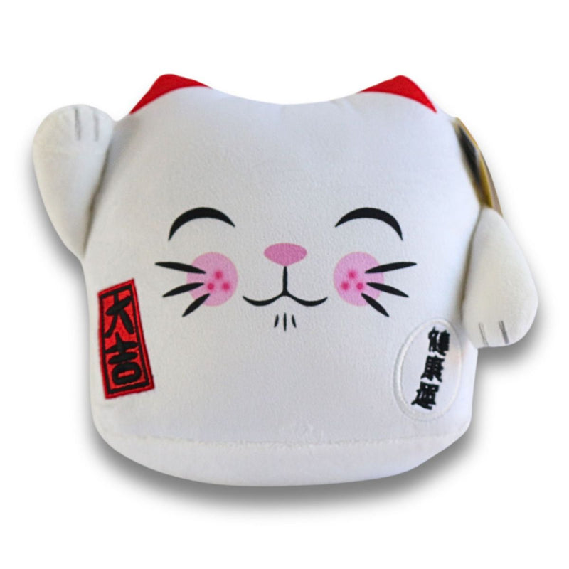 Maneki Neko White Closed Eye