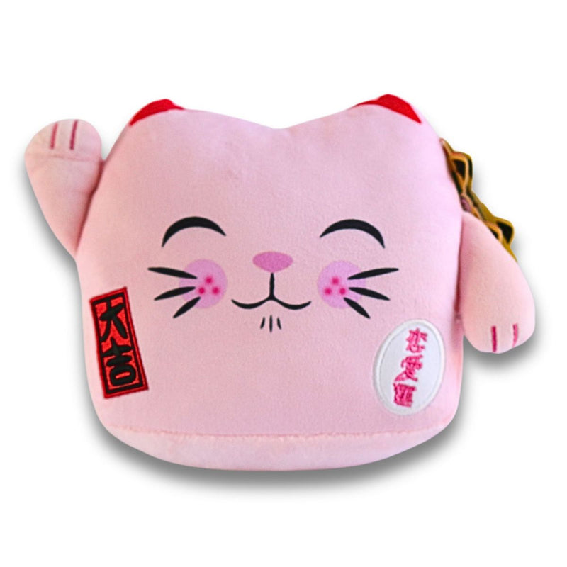 Maneki Neko Pink Closed Eye