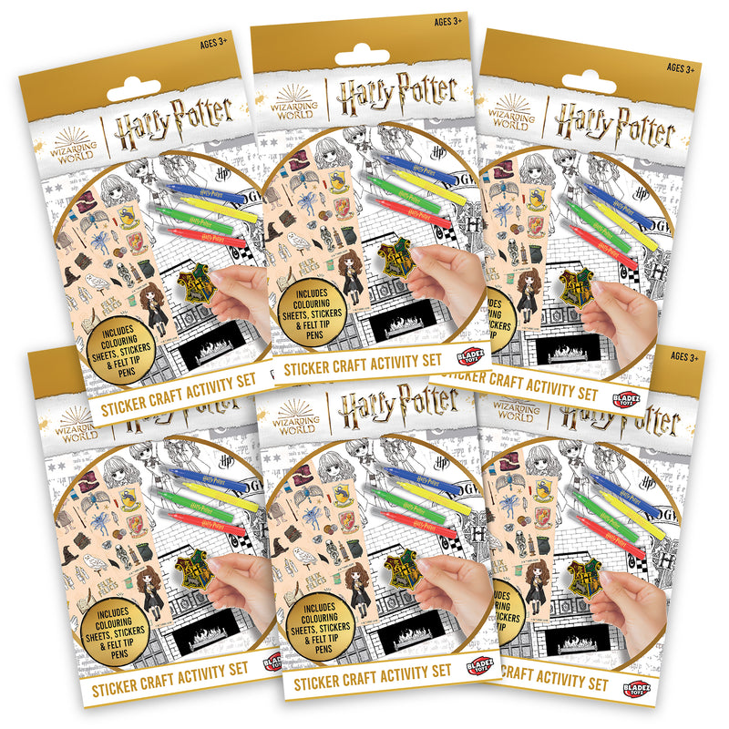 Harry Potter Sticker Activity Set (6 Pack)