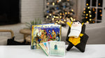 Miracle In A Manger Gift Set - Baby Jesus, a manager, hay, a blanket, and storybook
