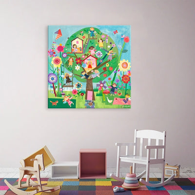 Oopsy Daisy's Afternoon Fairies Canvas Wall Art - Size 24x24