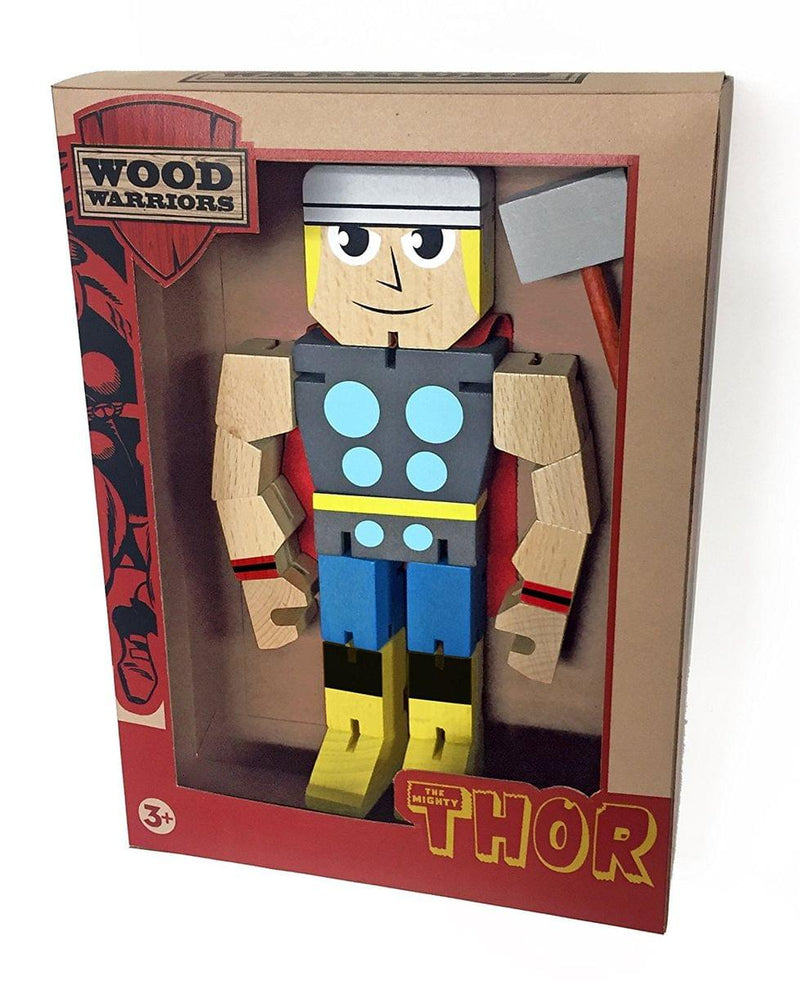 Marvel Thor Wood Warriors 8"