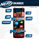NERF Bunkr Battle Zones Stow & Go Clash Cache