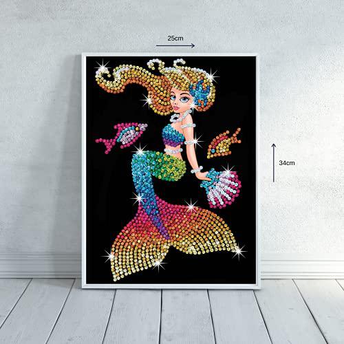 Sequin Art MIA MERMAID DIY Craft Art Kit