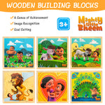 Mighty Little Bheem Wooden 9 pc Puzzle Blocks