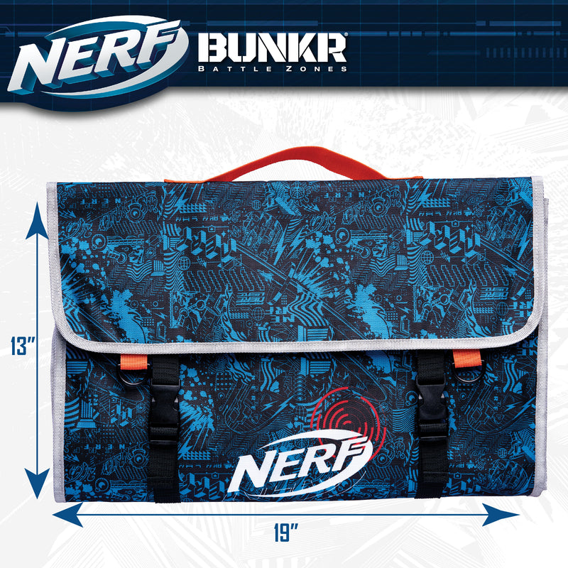 NERF Bunkr Battle Zones Stow & Go Clash Cache