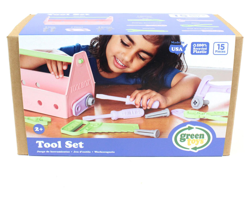 Green Toys Tool Set - Pink 4C