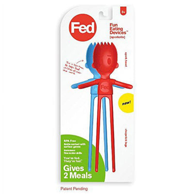 Fed Sporkman - Red & Blue