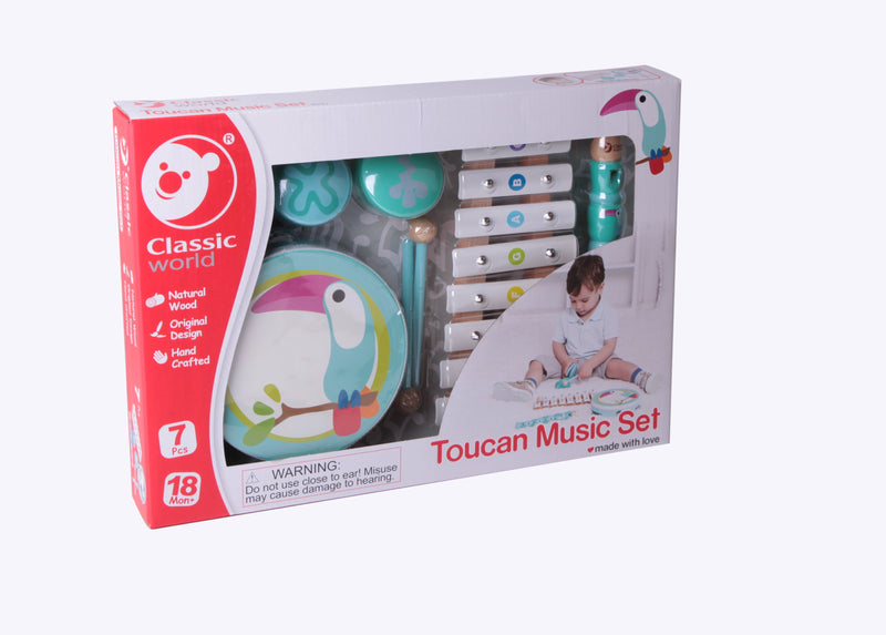 Classic World Toucan Music Set