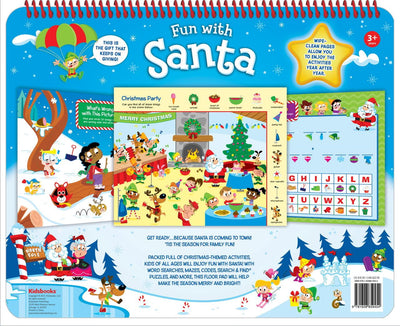 Kidsbooks Publishing Family Fun Pad with Santa