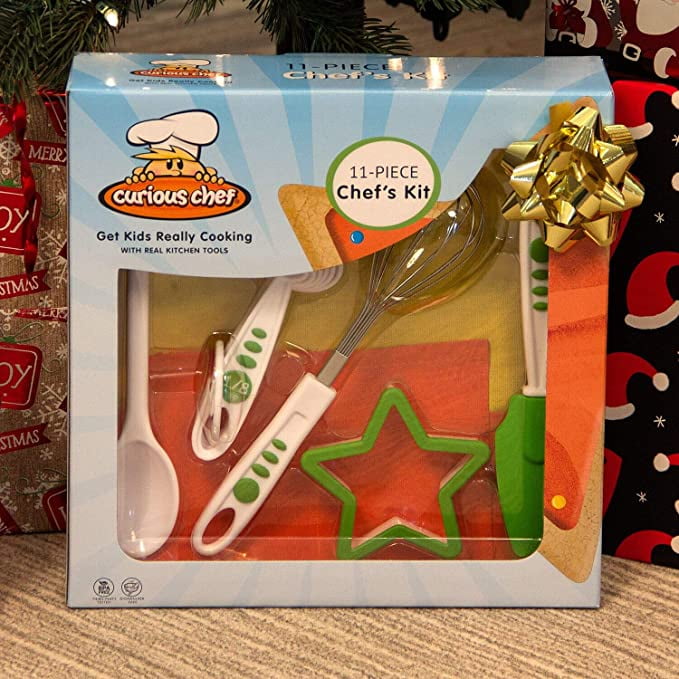 Curious Chef 11 Pc. Chef Kit - Yellow/Orange