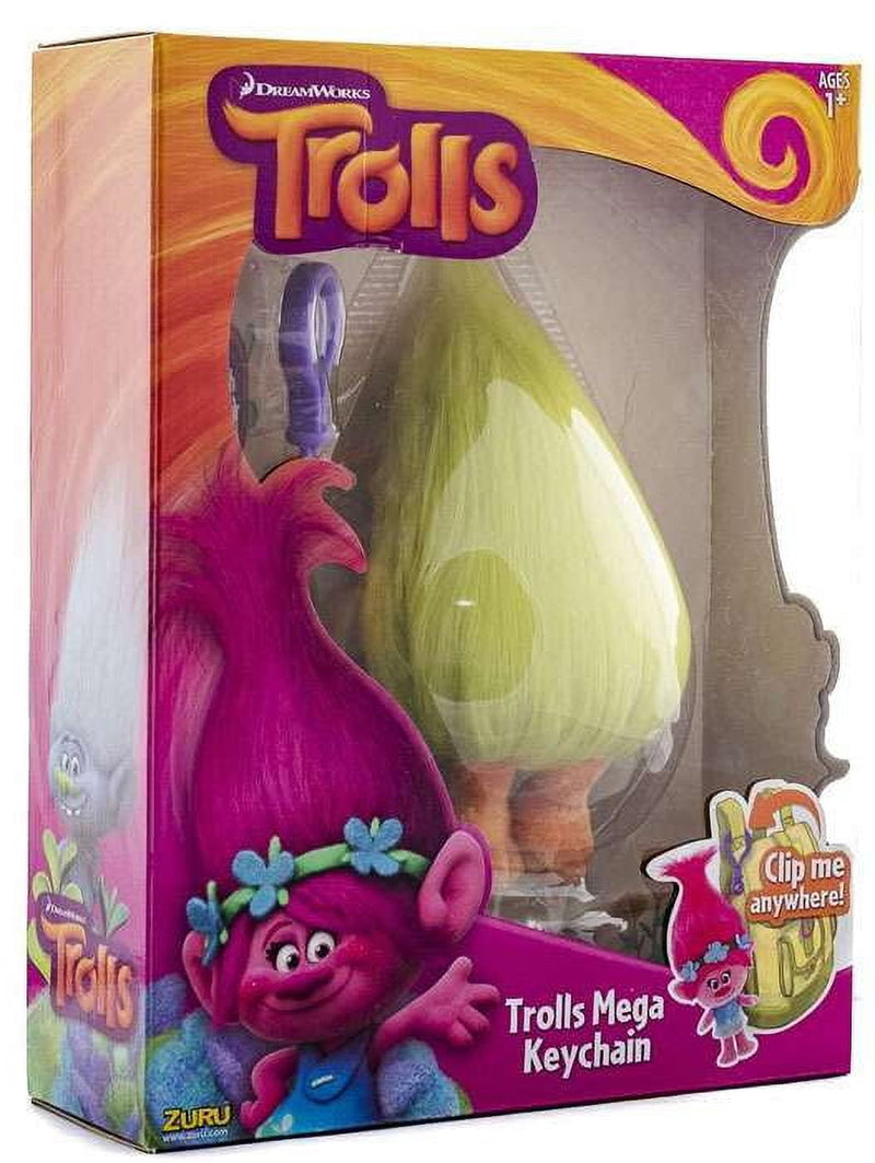 Trolls-large Plush Clip Fuzzb