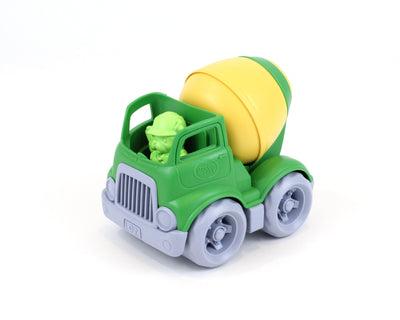 Green Toys Mixer Construction Truck - Green/Yellow