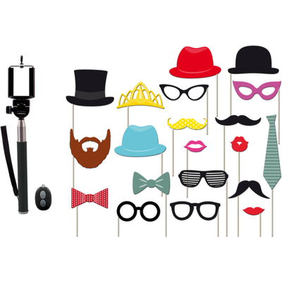 Selfie Stick Photo Booth Fun Kit by Canal Toys USA Phone Cellphone