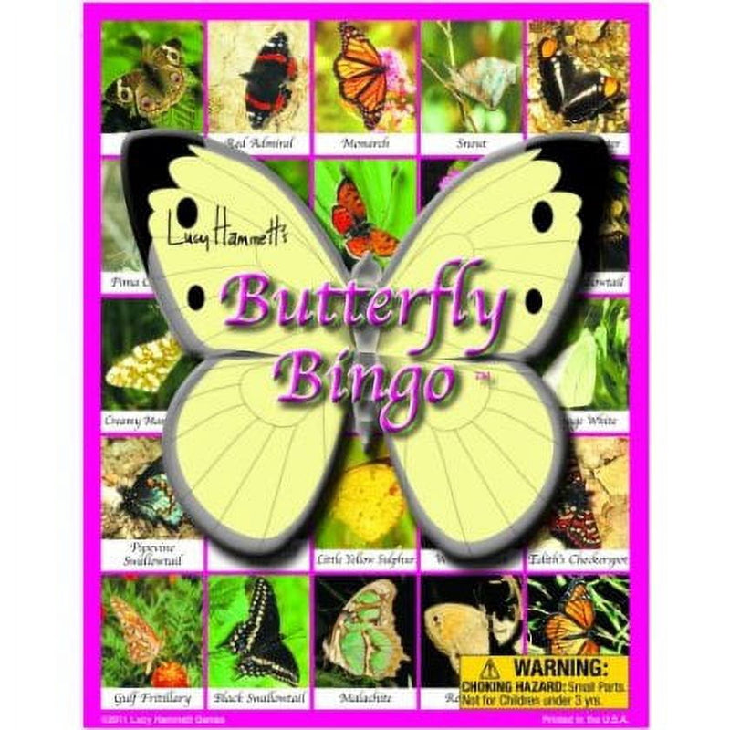 Lucy Hammett Butterfly Bingo Game Learn Butterfly Species and Life Cycles