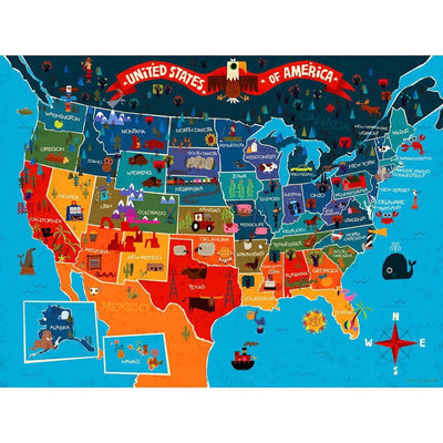 Oopsy Daisy's America the Beautiful Canvas Wall Art - Size 24x18