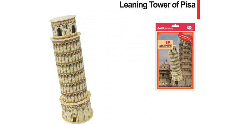 Buildream Leaning Tower of Pisa w/ Light