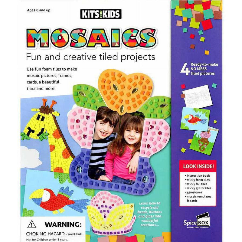 Spicebox Kits For Kids Mosaics Learn how to make Mosaics Craft DIY Set