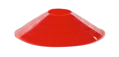 360 Athletics Saucer Cone Marker 7" Durable Stackable Agility Cones - Flexible Ribbed Plastic (25 Pack)