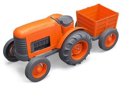 Green Toys Tractor - Orange