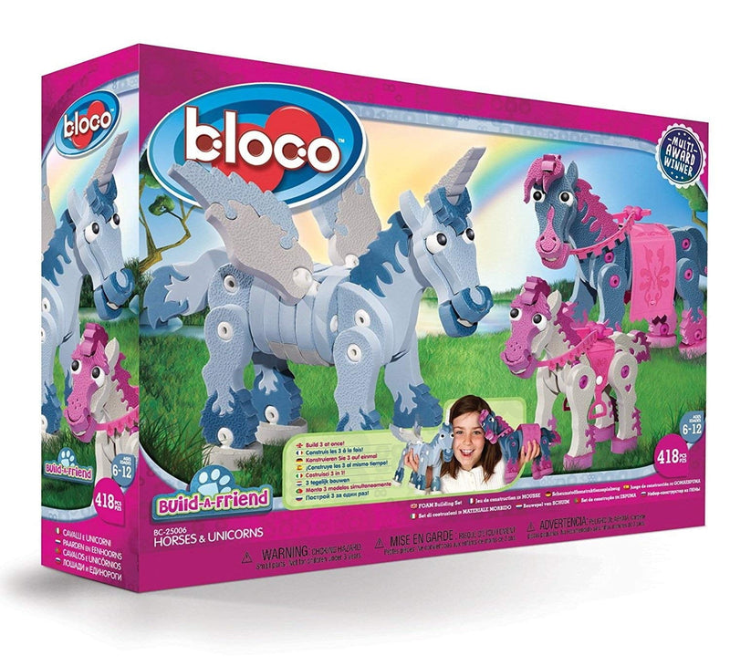 Bloco Toys Bloco-horses & Unicorns