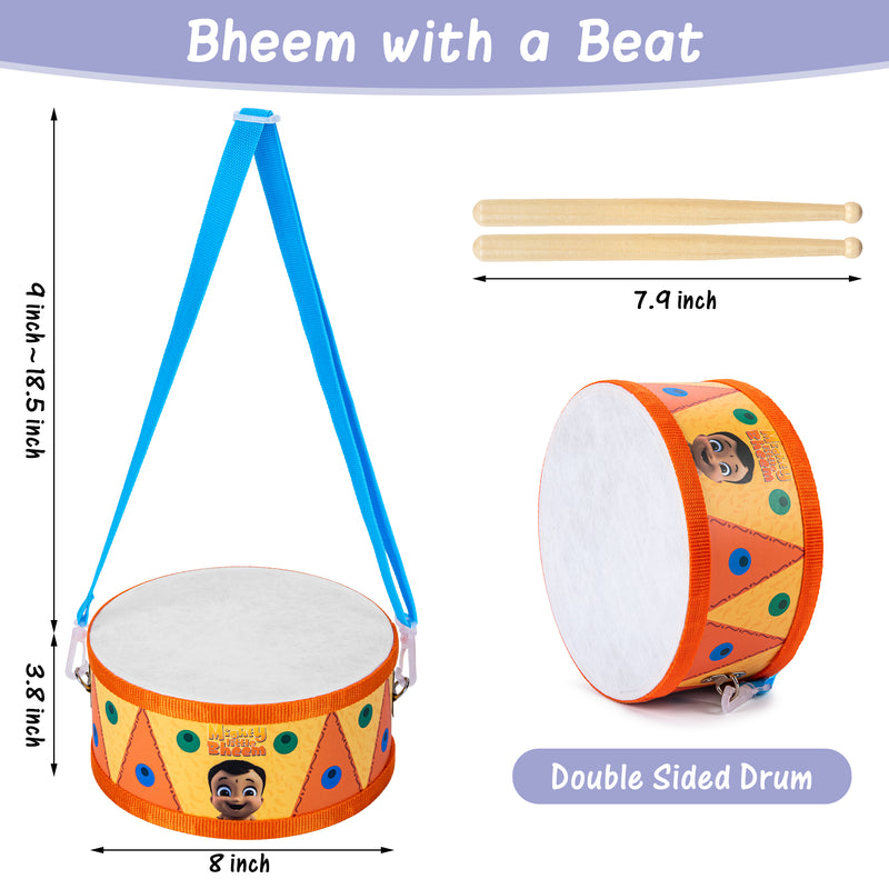 Mightly Little Bheem Bheem with a Beat First Toddler Dum Set