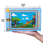 Mighty Little Bheem Wooden Puzzle Sticks