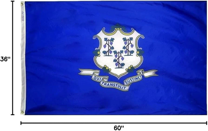 INDEPENDENCE FLAG 3x5' Connecticut Flag